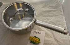 Master Class Professionals S/Steel Induction Saucepan + Glass Lid - 18cm -Ref 96