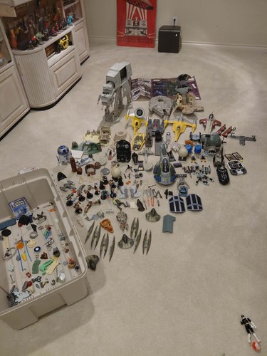 Star wars toy lot - star,