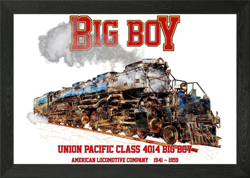 Big boy steam - big, locomotive