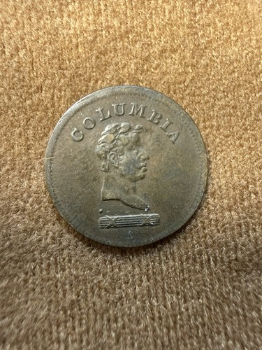 1820 1830 columbia farthing - columbia,