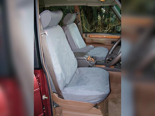 Front seat covers - (grey),
