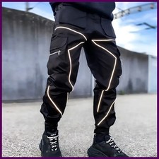 Men's Reflective Cargo Pants
