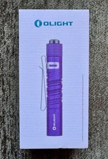 Olight i3T Titanium Periwinkle Purple - AAA 180 Lumen Torch - LNIB