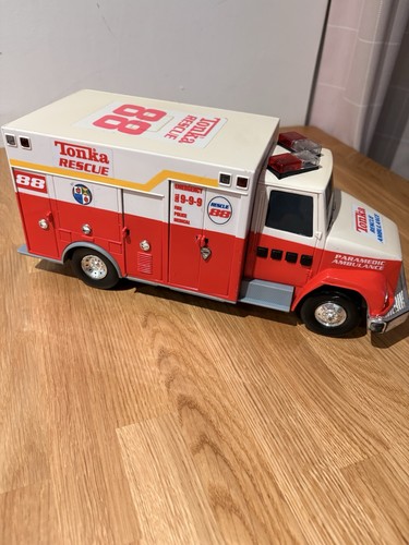 Tonka truck rescue ambulance - rescue,
