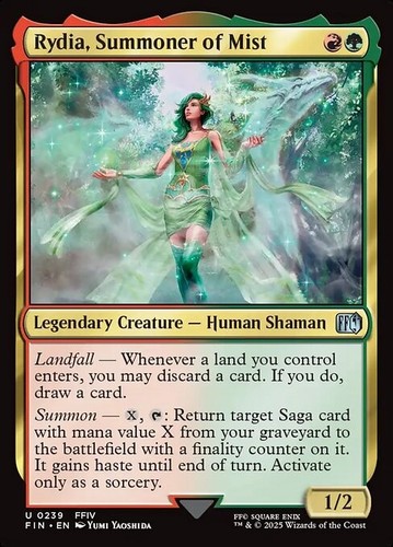 Rydia summoner mist - rydia,, of