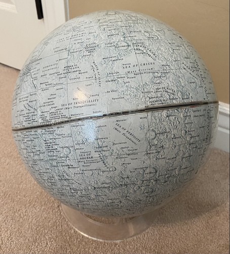 Replogle lunar globe - globe,
