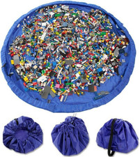 Vstoy Play & Storage Mat - Quickly Swoops into a Shoulder Bag - Ideal for Lego, 
