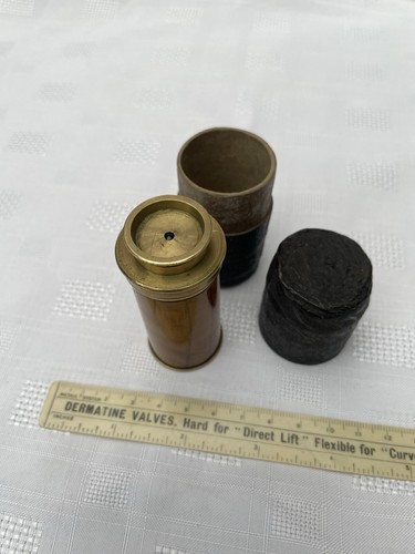 Antique pocket microscope with - microscope,