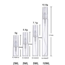 5X 100X 2/3/5/10ml Mini Glass