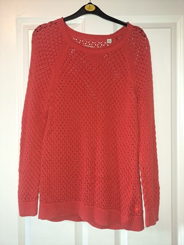 Ladies jack wills red knitted