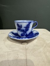 Antique Flow Blue Ironstone