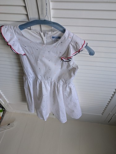 Jacadi lovely white dress 8yrs - white,