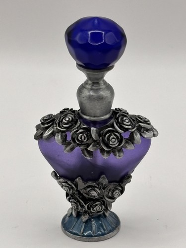 Vintage ornate purple heart - purple,