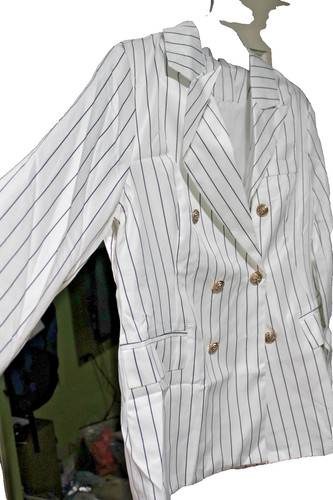 Womens pinstripe double - womens,