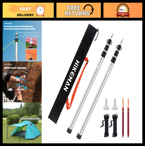Adjustable telescoping camping - adjustable,