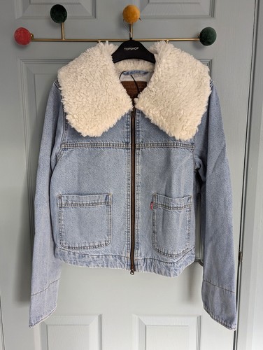 Levi trucker sherpa denim - trucker,
