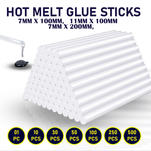 Hot melt glue sticks 7mm - sticks, &