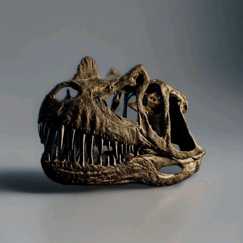 Ceratosaurus skull fossil - skull,,