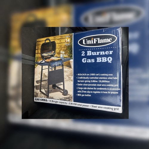 Uniflame burner gas bbq - 2,