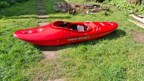 Red wave sport diesel kayak - red, 65