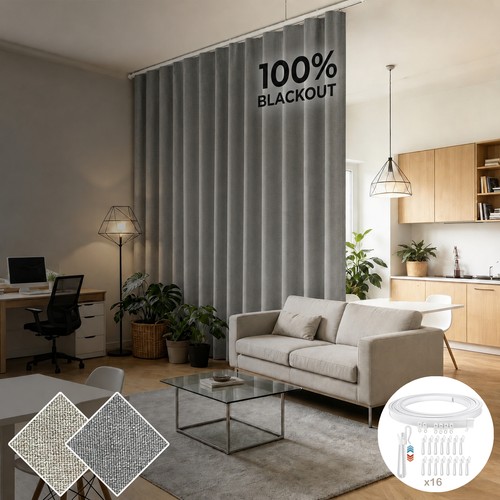 Full blackout large divider - full,
