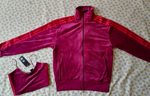 Adidas ivy park velour track - adidas, x