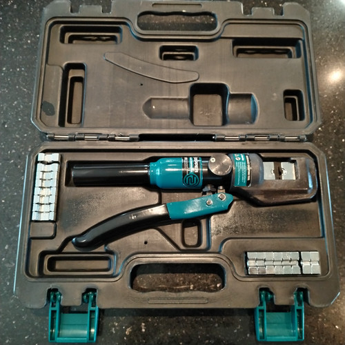 Zupper hydraulic crimping tool - crimping,