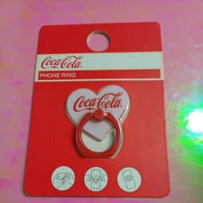 Primark Official Coca Cola Merchandise Mobile Phone Ring.  New