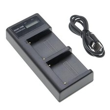 Dual USB Battery Charger for