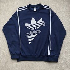 Adidas Vintage 80s Mens Cotton