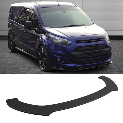 Black front bumper lip - black,