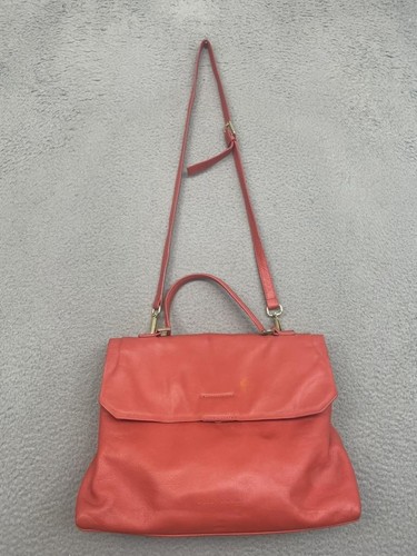 Cuir rose italy coral - coral, leather