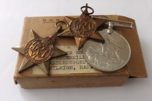 Three ww2 medals p farmer - three,