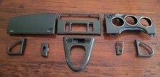 Rare Jaguar XKR X100 XK8 Carbon Fibre Dash Trim/Veneer Set ( Sat Nav Models)