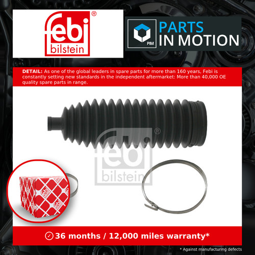 Steering rack boot - boot, fits