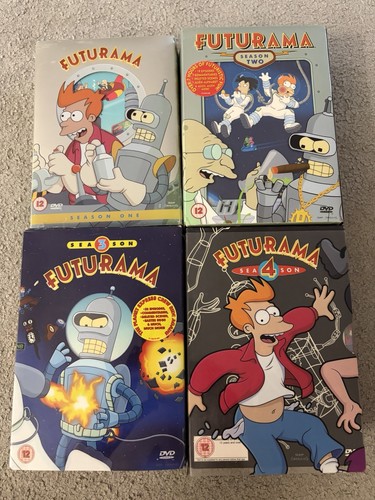 Futurama dvd seasons 4 - futurama, 1-4