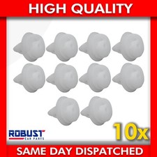 10 PCS ROVER 75  PLASTIC FASTENER DOOR CARD RETAINER CLIPS DOOR PANEL TRIM CLIPS