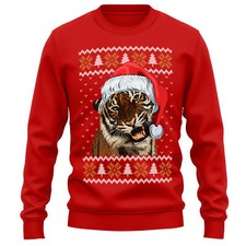 Christmas Tiger Sweatshirt