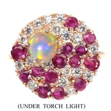 925 Sterling Silver Ring Round