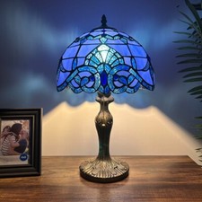Tiffany Style Table Lamp Blue