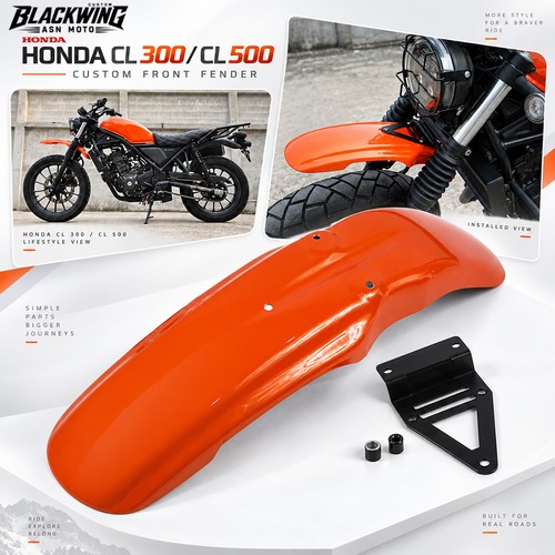 Front fender fairing - front,