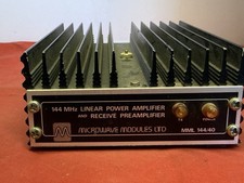 MML 144/40 2m Linear Amplifier & Receive Preamplifier Microwave Modules (Working