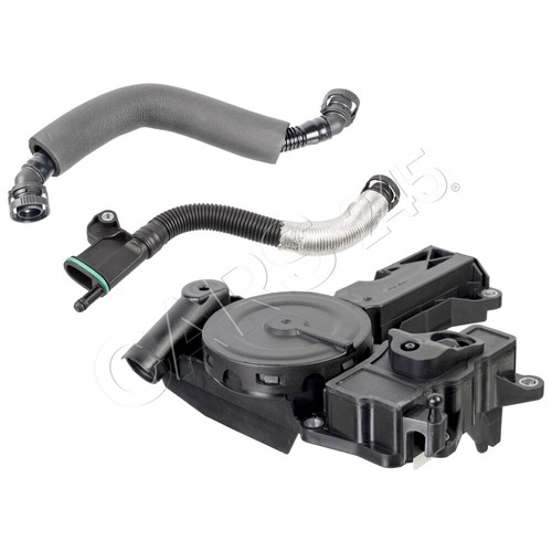 Black plastic crankcase - black,
