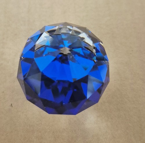 Swarvoski blue multi faceted - swarvoski,