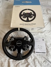 MOZA CS V2 Steering Wheel Leather Racing Simulator Steering Wheel
