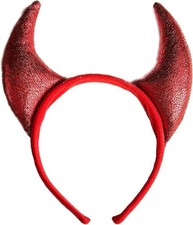Adults Red Devil Horns
