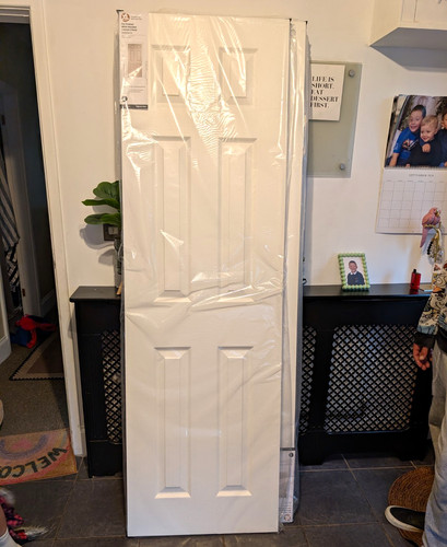 White panel interior door - white, 6