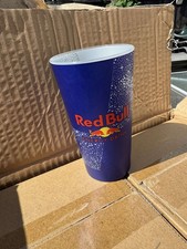 1 X Red Bull cup illuminated battery power light up drink plastic bar nightclub