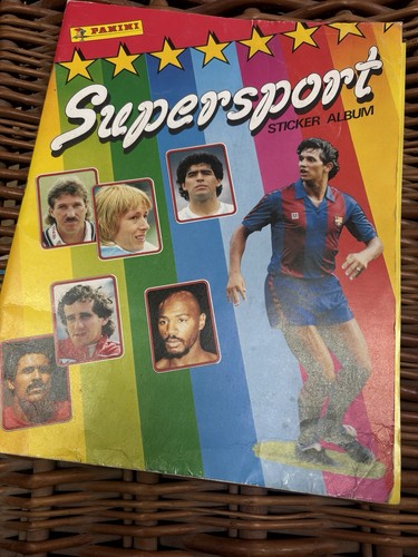 Panini supersport 1987 sticker - 1987,