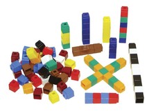 Unifix Cubes, Ten Assorted